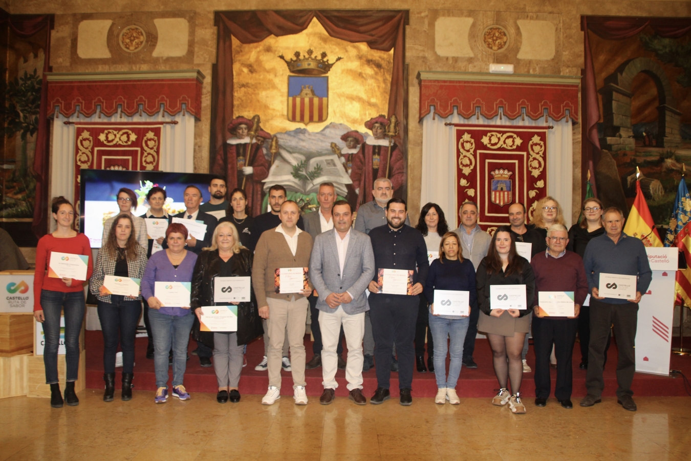 La Diputació de Castelló incorpora 28 empreses certificades amb la marca gastronòmica Castelló Ruta de Sabor