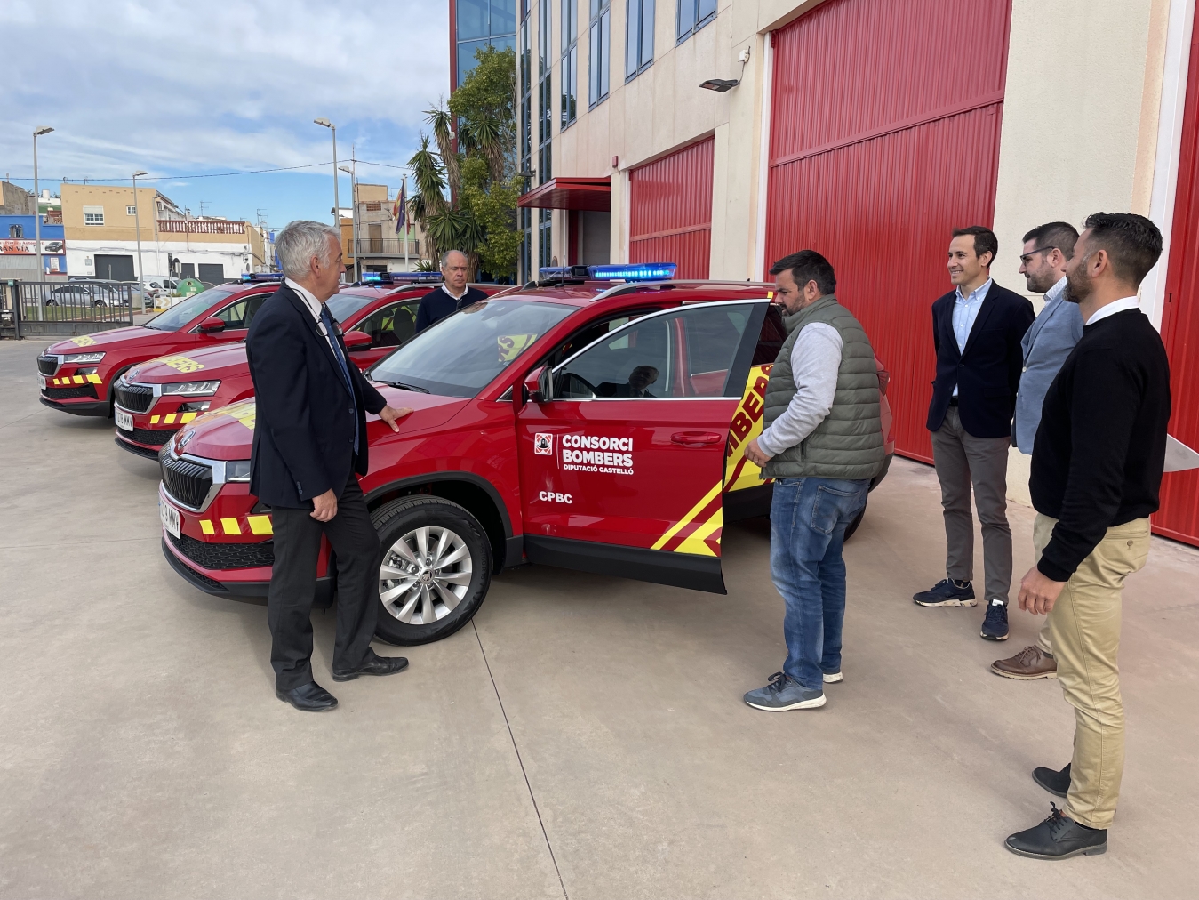 La Diputación de Castellón dota de nuevos vehículos el Consorcio Provincial de Bomberos y refuerza su compromiso con la seguridad de los castellonenses